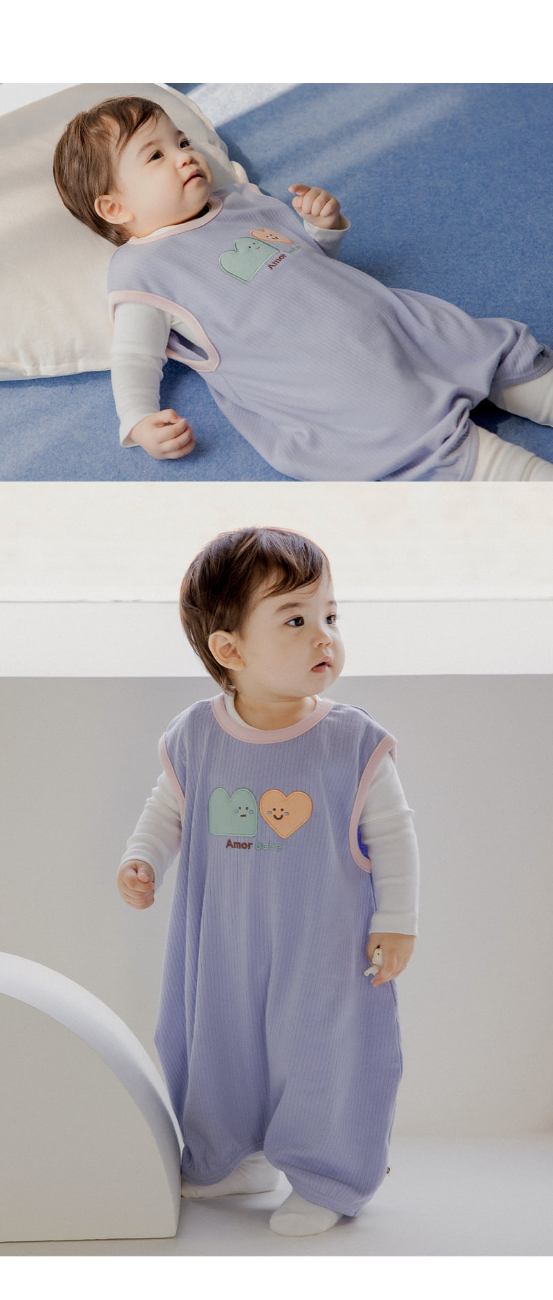 Kids Clara - Korean Baby Fashion - #babyboutiqueclothing - Fine Baby Sleep Vest - 7