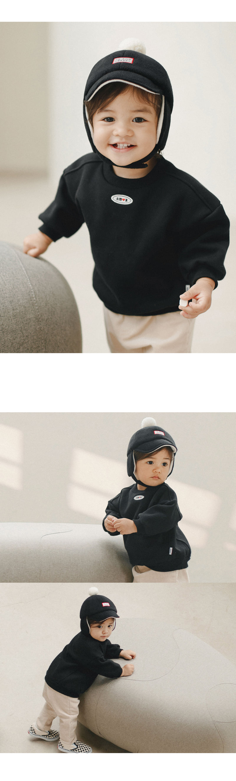 Kids Clara - Korean Baby Fashion - #babyboutiqueclothing - Jojo Baby Winter Cap - 2