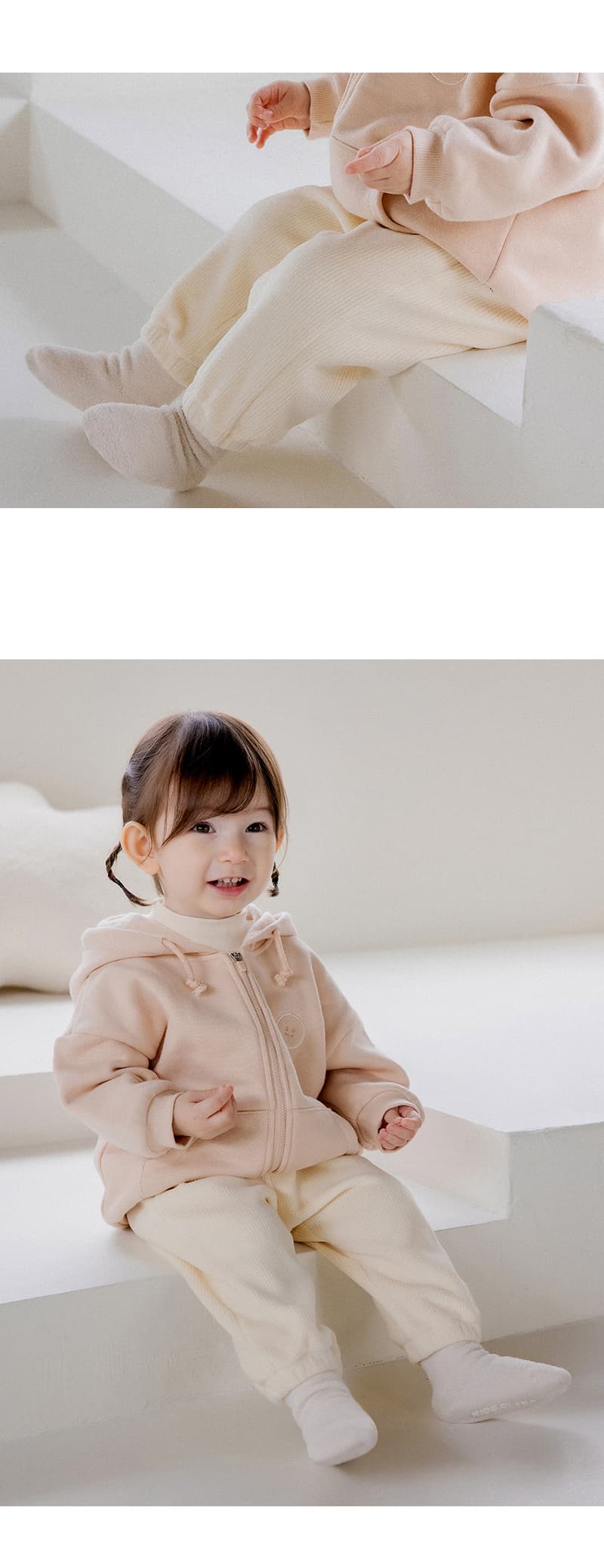 Kids Clara - Korean Baby Fashion - #babyboutiqueclothing - Regina Double Velour Baby Jogger Pants - 7