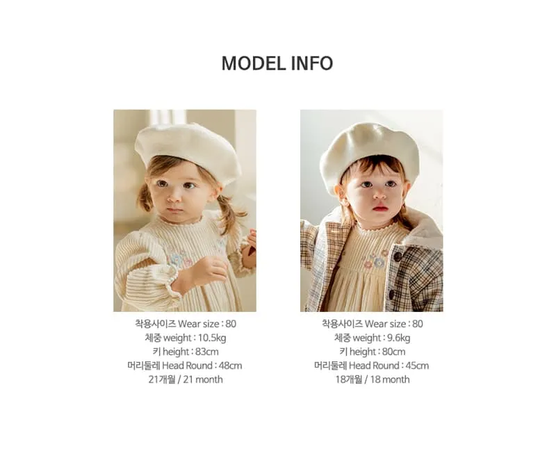 Kids Clara - Korean Baby Fashion - #babyclothing - Biela Baby Dress - 10