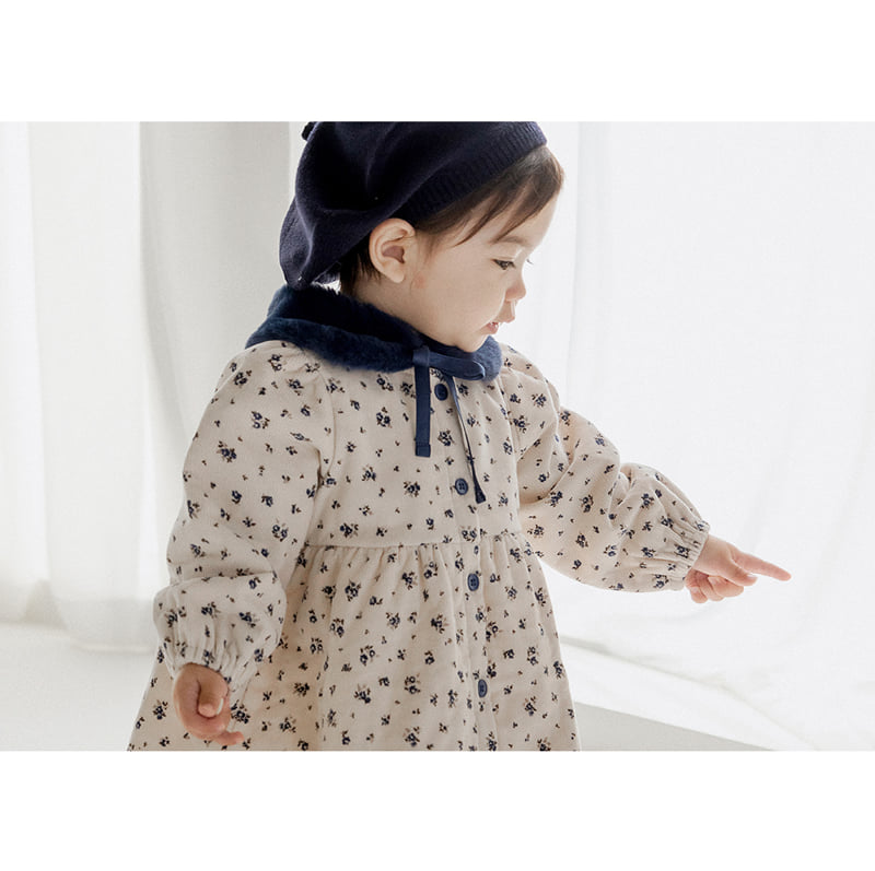 Kids Clara - Korean Baby Fashion - #babyclothing - Maybe Corduroy Baby One-piece Set - 3