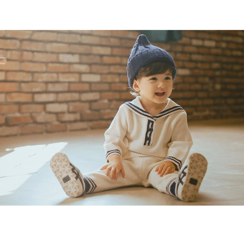 Kids Clara - Korean Baby Fashion - #babyfashion - Romano Knit Sweater - 3