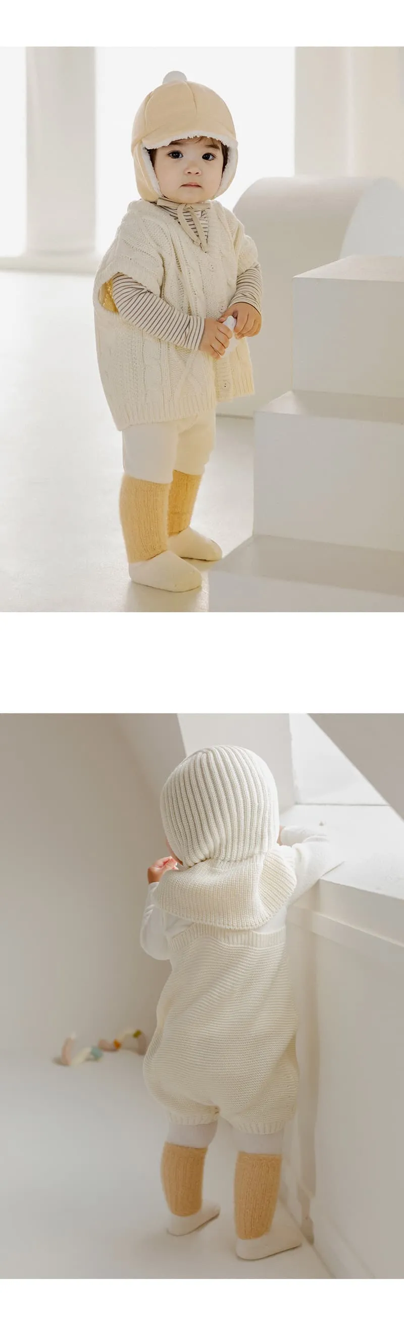 Kids Clara - Korean Baby Fashion - #babyfashion - Milo Winter Baby Socks Set (set of 5) - 3