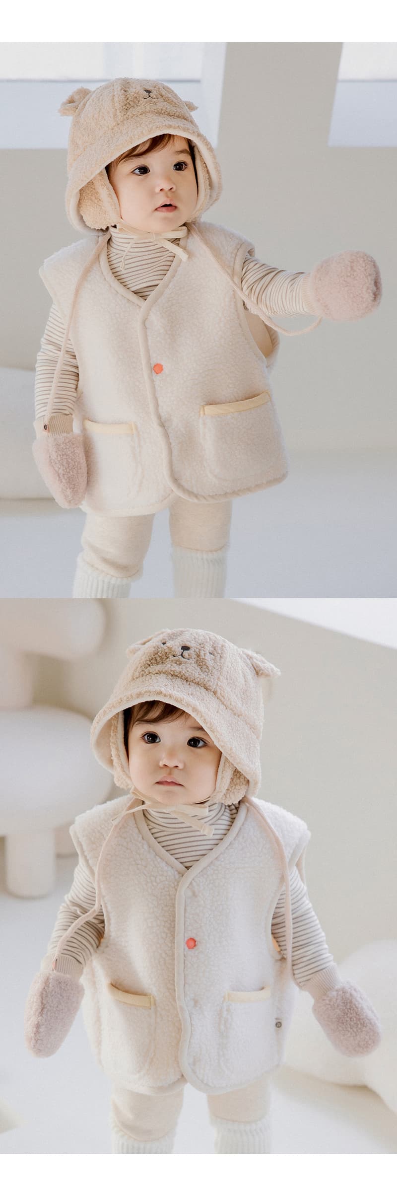 Kids Clara - Korean Baby Fashion - #babyfashion - Aubrey Baby Gloves R - 2