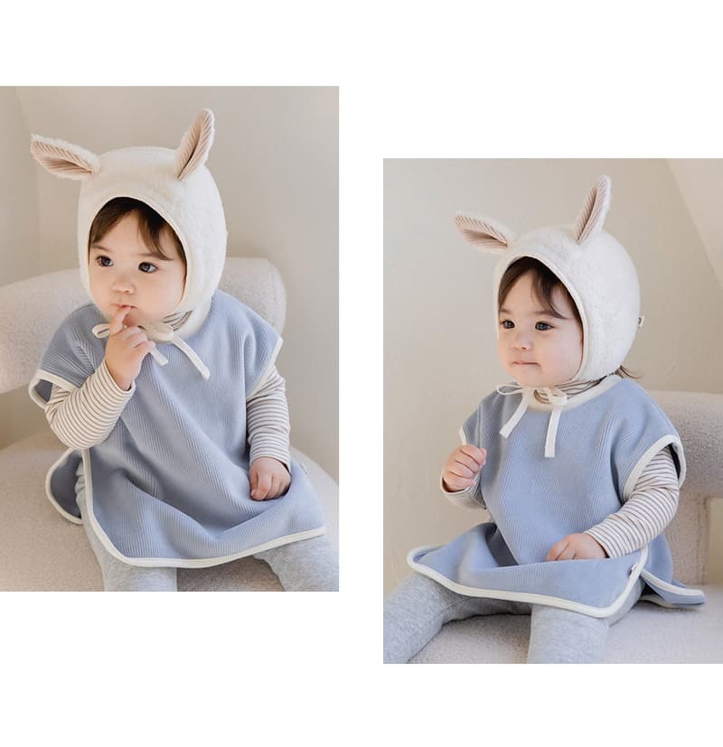 Kids Clara - Korean Baby Fashion - #babyfashion - Eli Double Velour Baby Tunic Vest - 6