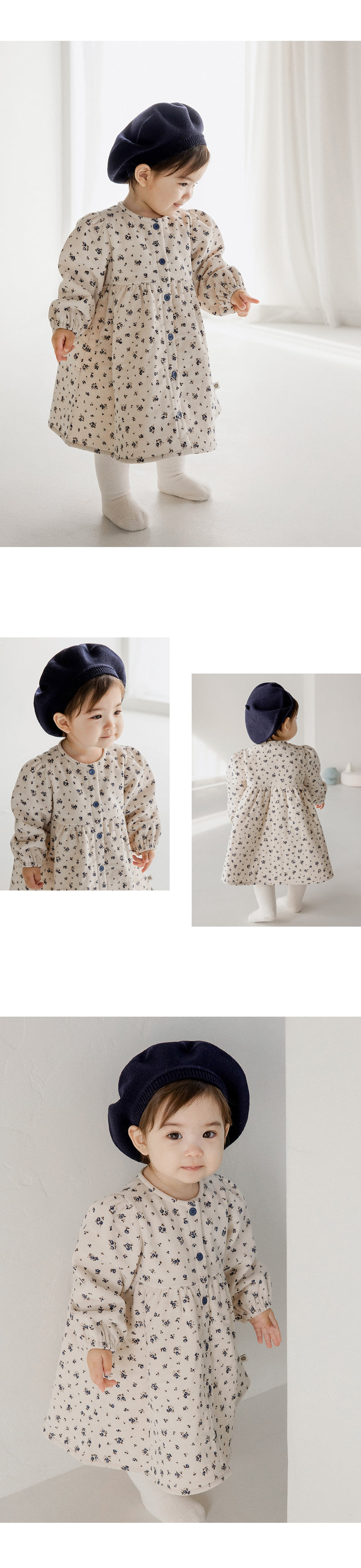 Kids Clara - Korean Baby Fashion - #babyclothing - Maybe Corduroy Baby One-piece Set - 4