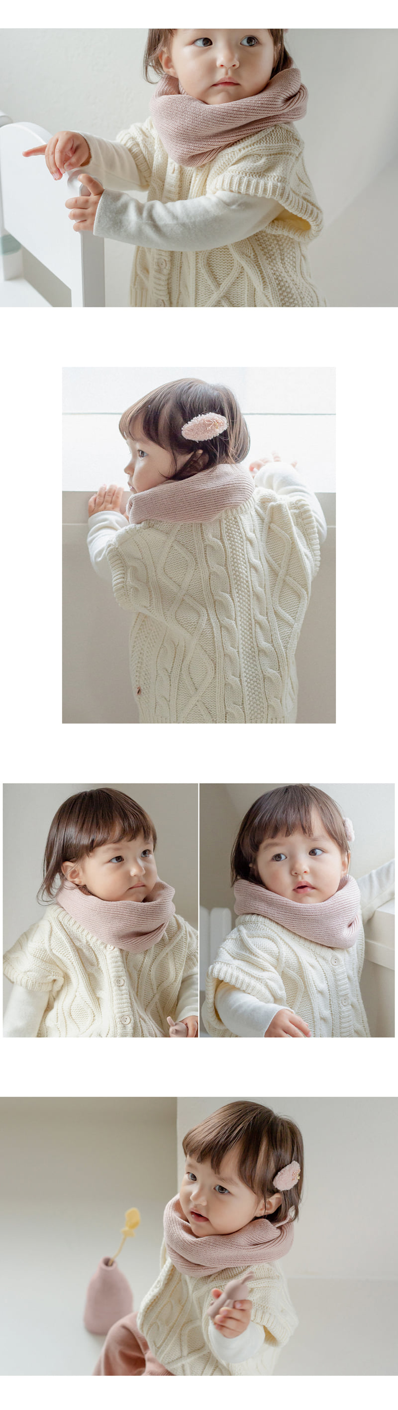 Kids Clara - Korean Baby Fashion - #babyfashion - New Caramel Basic Baby Warmer-R - 7