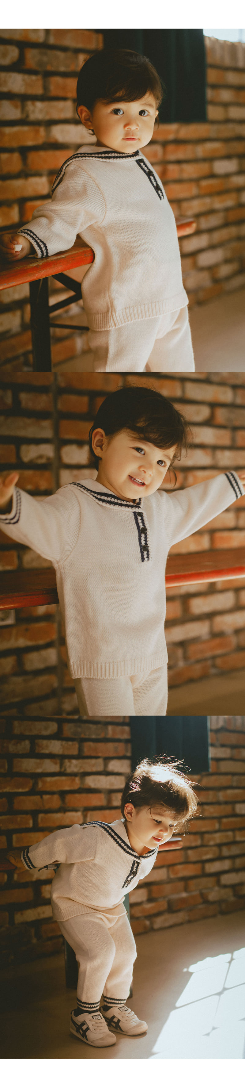 Kids Clara - Korean Baby Fashion - #babyfashion - Romano Knit Sweater - 4