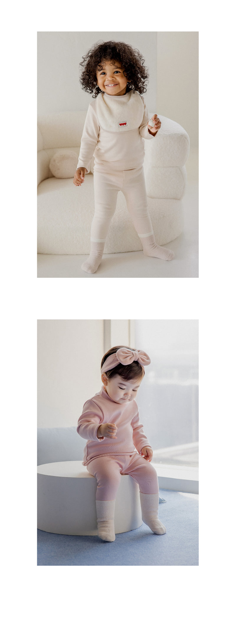 Kids Clara - Korean Baby Fashion - #babyfever - Pure Basic Modal Baby Leggings - 5