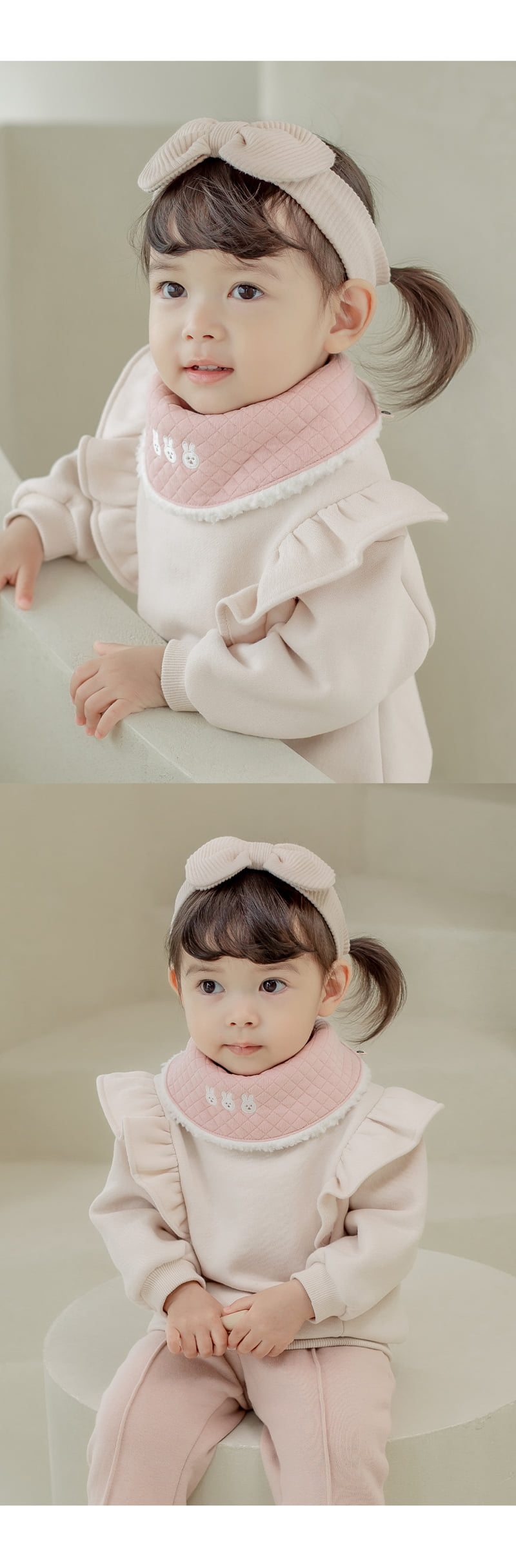 Kids Clara - Korean Baby Fashion - #babyfever - Judy Snow Baby Banana Bib - 3