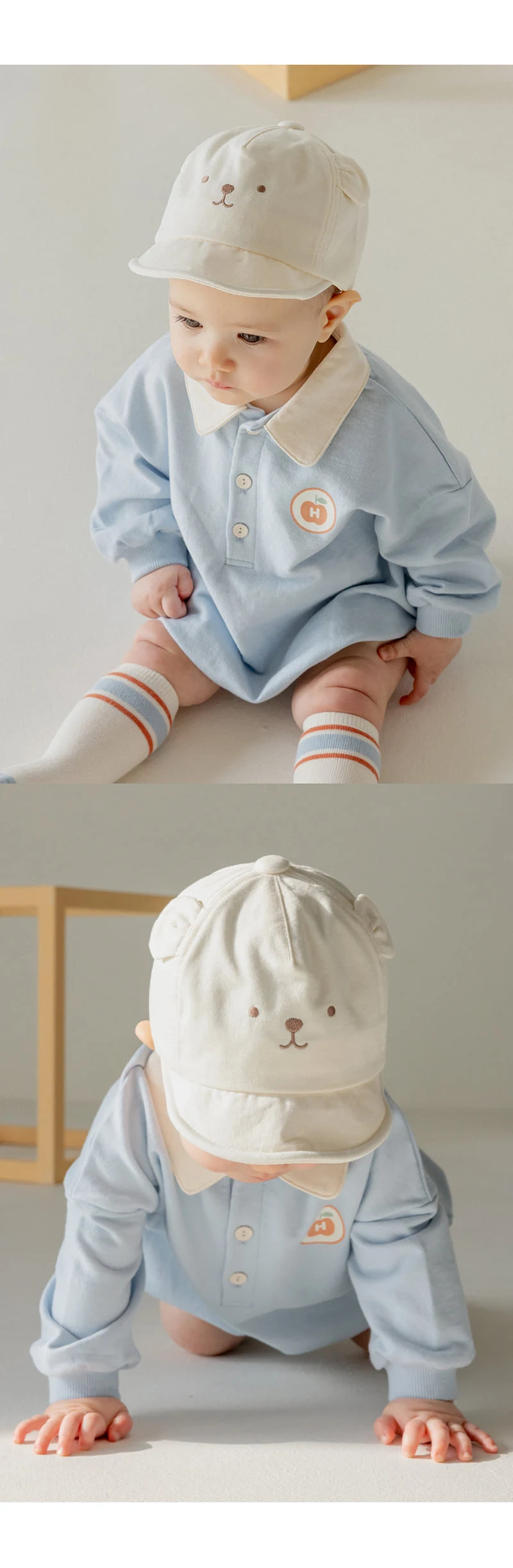 Kids Clara - Korean Baby Fashion - #babyfever - Gide Baby Wire Cap - 4