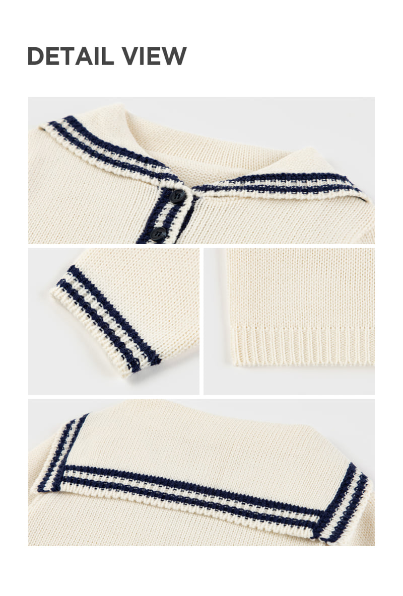 Kids Clara - Korean Baby Fashion - #babygirlfashion - Romano Knit Sweater - 5