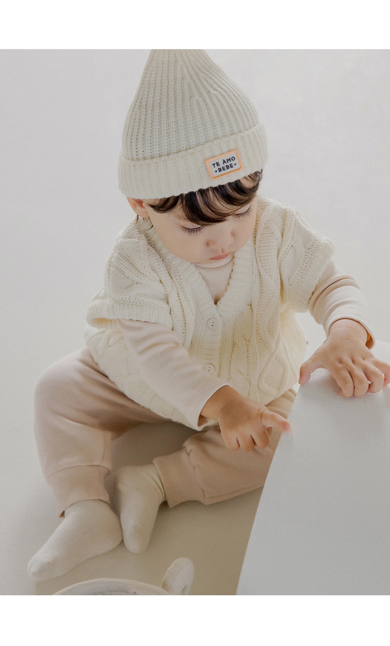 Kids Clara - Korean Baby Fashion - #babyfever - Emmett Fleece Baby Jogger Pants - 4