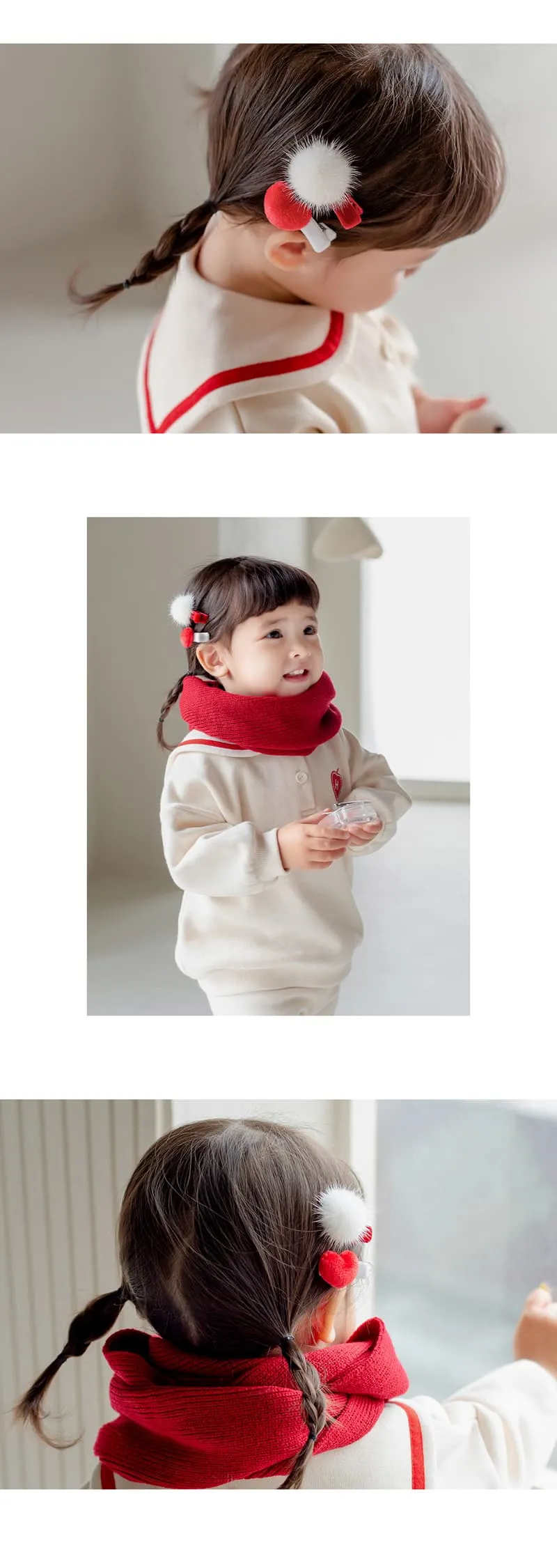 Kids Clara - Korean Baby Fashion - #babygirlfashion - Laia Mini Baby Hairpin Set (set of 5) - 6