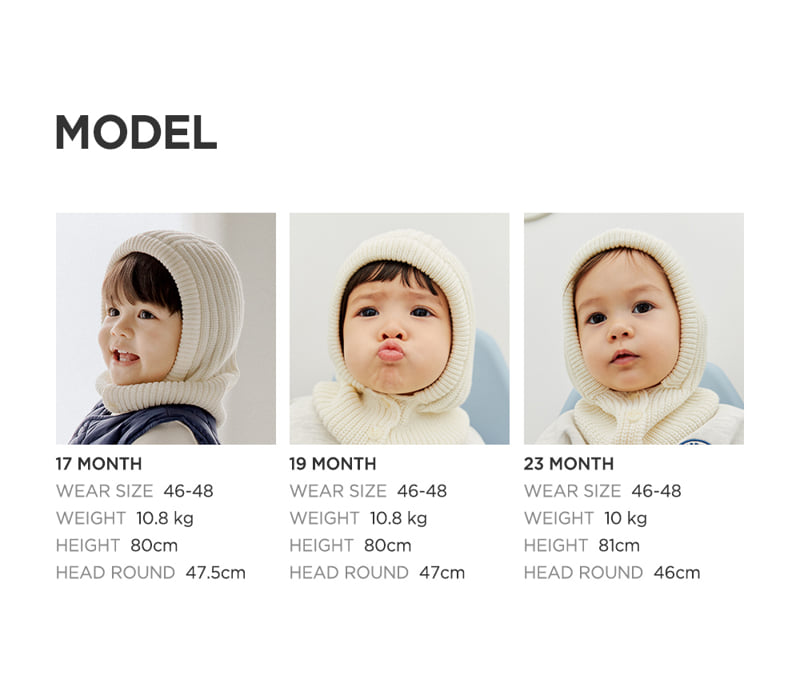 Kids Clara - Korean Baby Fashion - #babygirlfashion - Bahan Baby Balaclava - 11