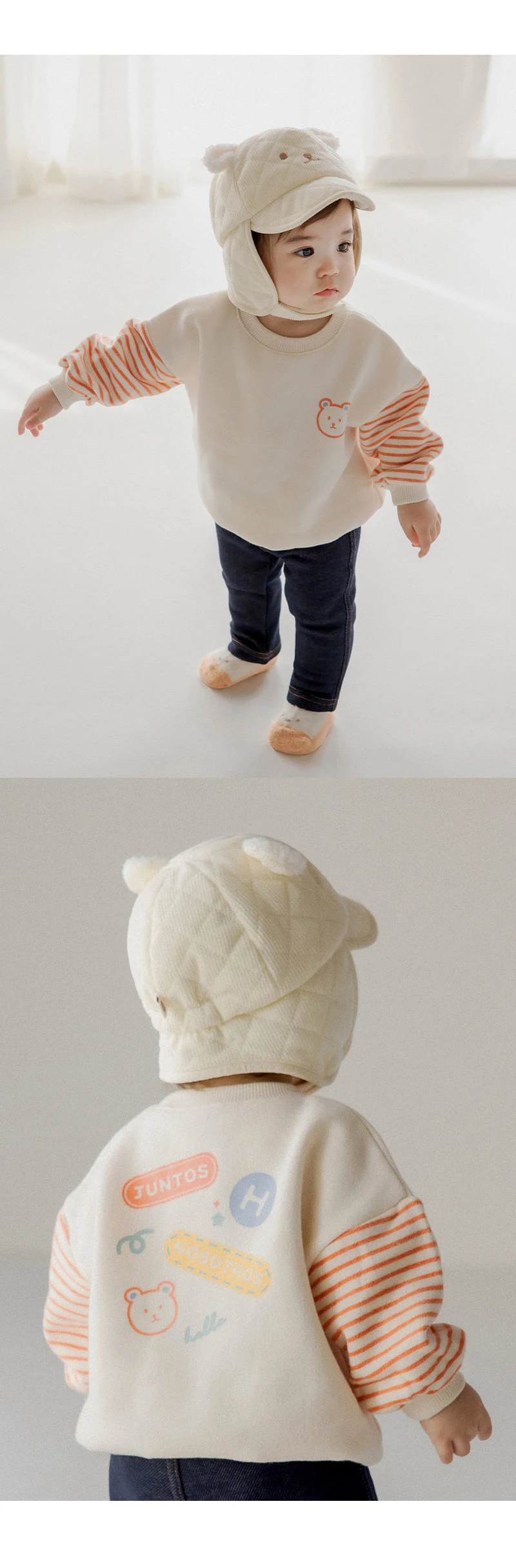 Kids Clara - Korean Baby Fashion - #babygirlfashion - Cosmo Baby Winter Cap - 4