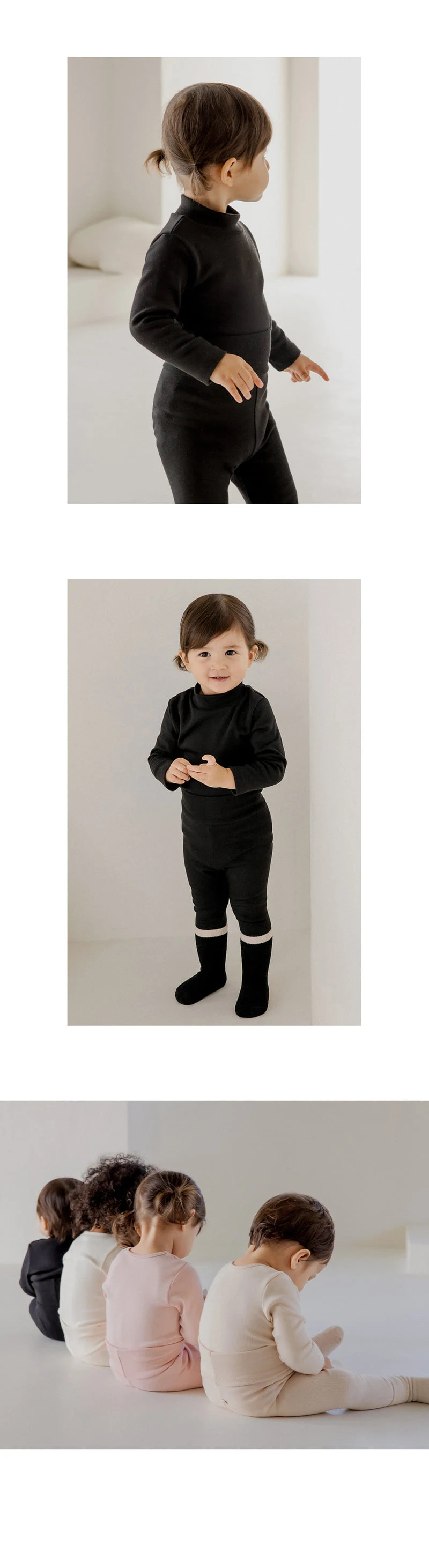 Kids Clara - Korean Baby Fashion - #babylifestyle - Pure Basic Modal Comfybelly Baby Leggings - 8