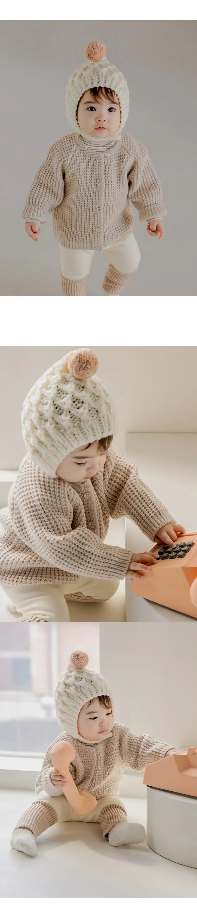 Kids Clara - Korean Baby Fashion - #babylifestyle - New Connie Elf Knit Baby Hat - 2