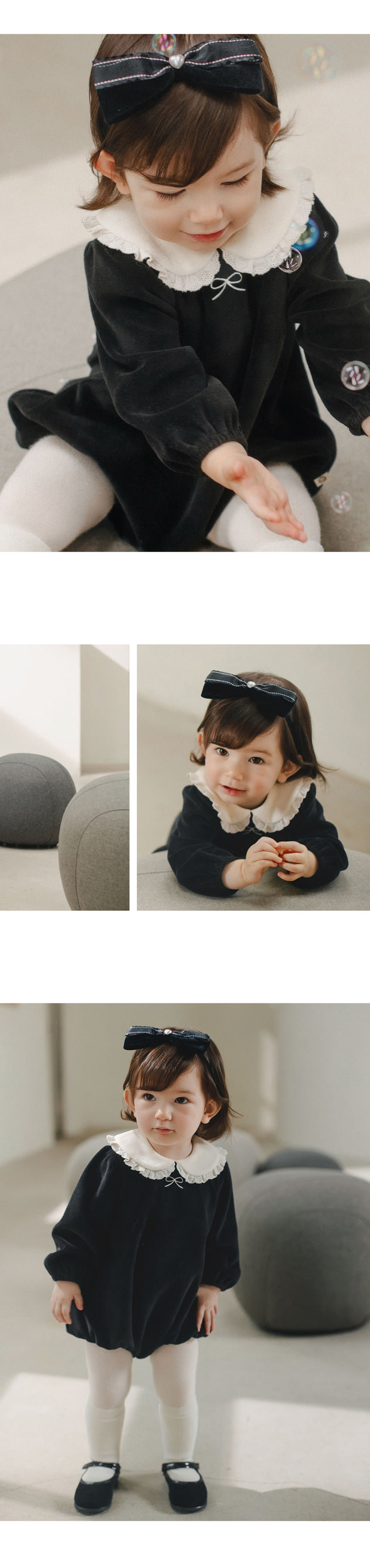 Kids Clara - Korean Baby Fashion - #babyoninstagram - Paige Baby Hairband (set of 5) - 2