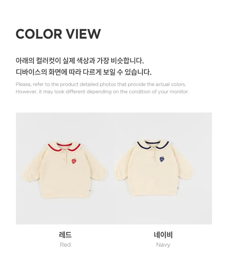 Kids Clara - Korean Baby Fashion - #babyoninstagram - Laia Fleece Baby Sweatshirt - 7