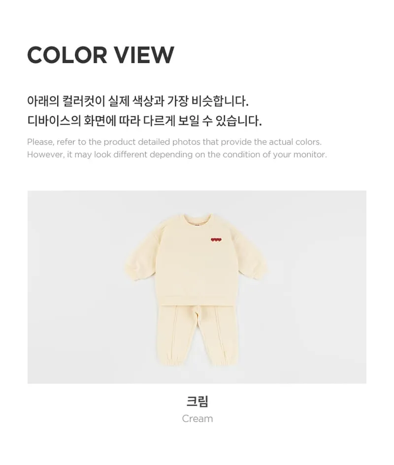 Kids Clara - Korean Baby Fashion - #babyoninstagram - Brill Fleece Baby Set - 6