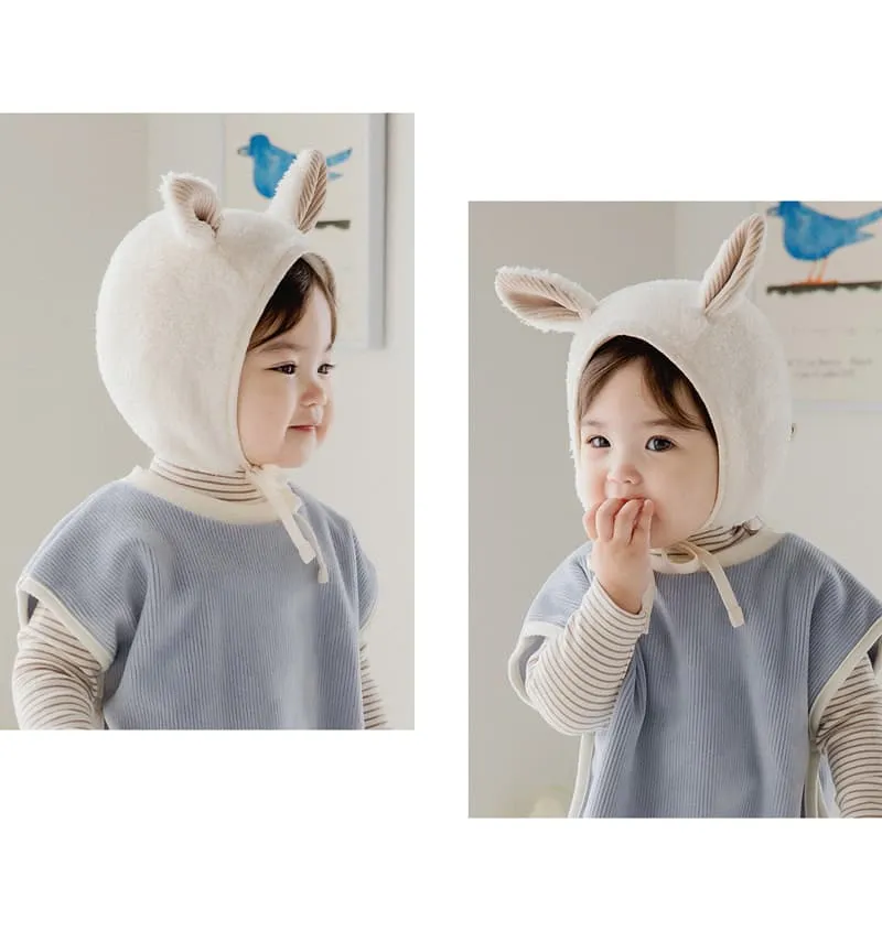 Kids Clara - Korean Baby Fashion - #babylifestyle - Everett Fleece Winter Baby Cap - 4