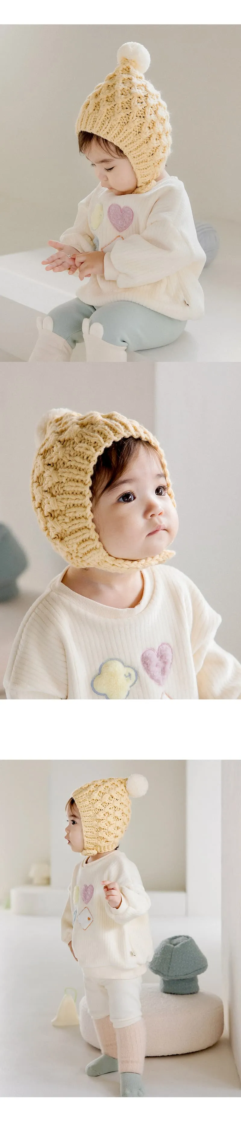 Kids Clara - Korean Baby Fashion - #babyoninstagram - New Connie Elf Knit Baby Hat - 4