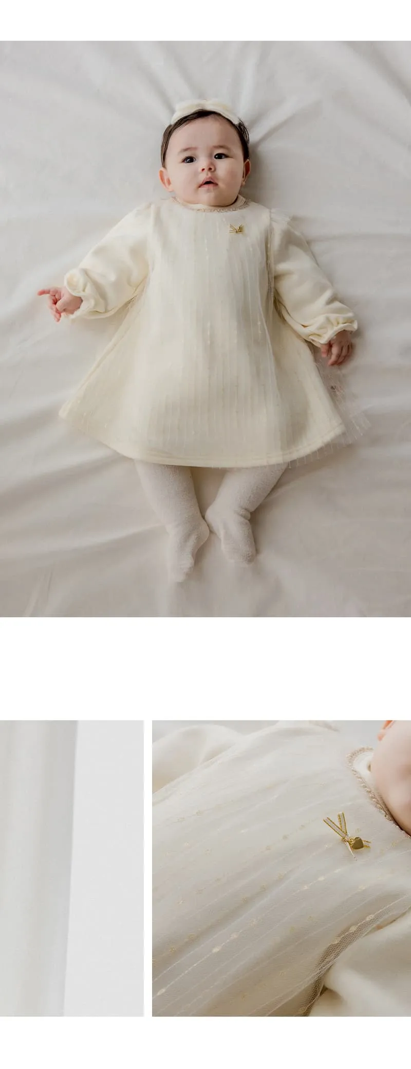 Kids Clara - Korean Baby Fashion - #babyootd - Darling Baby Dress - 2