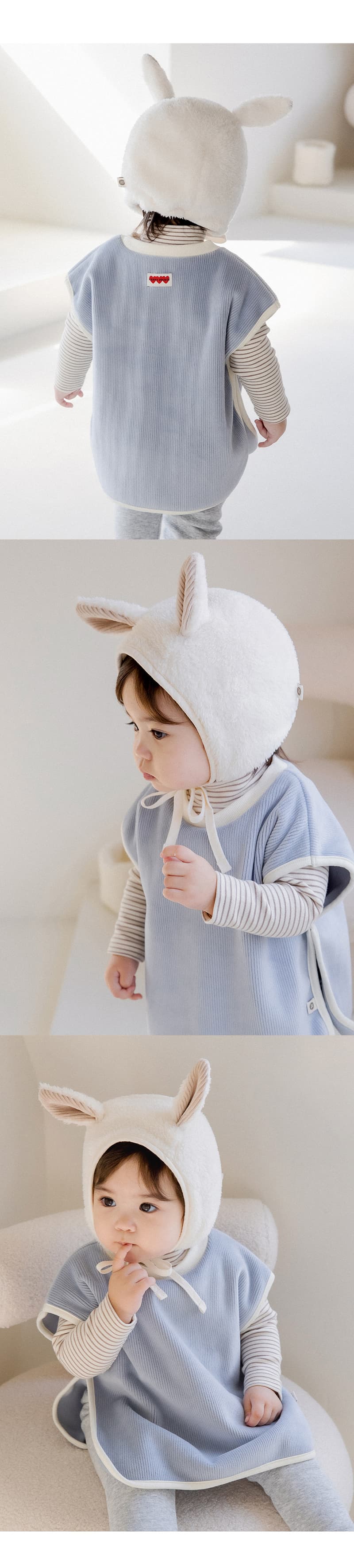 Kids Clara - Korean Baby Fashion - #babyootd - Everett Fleece Winter Baby Cap - 5