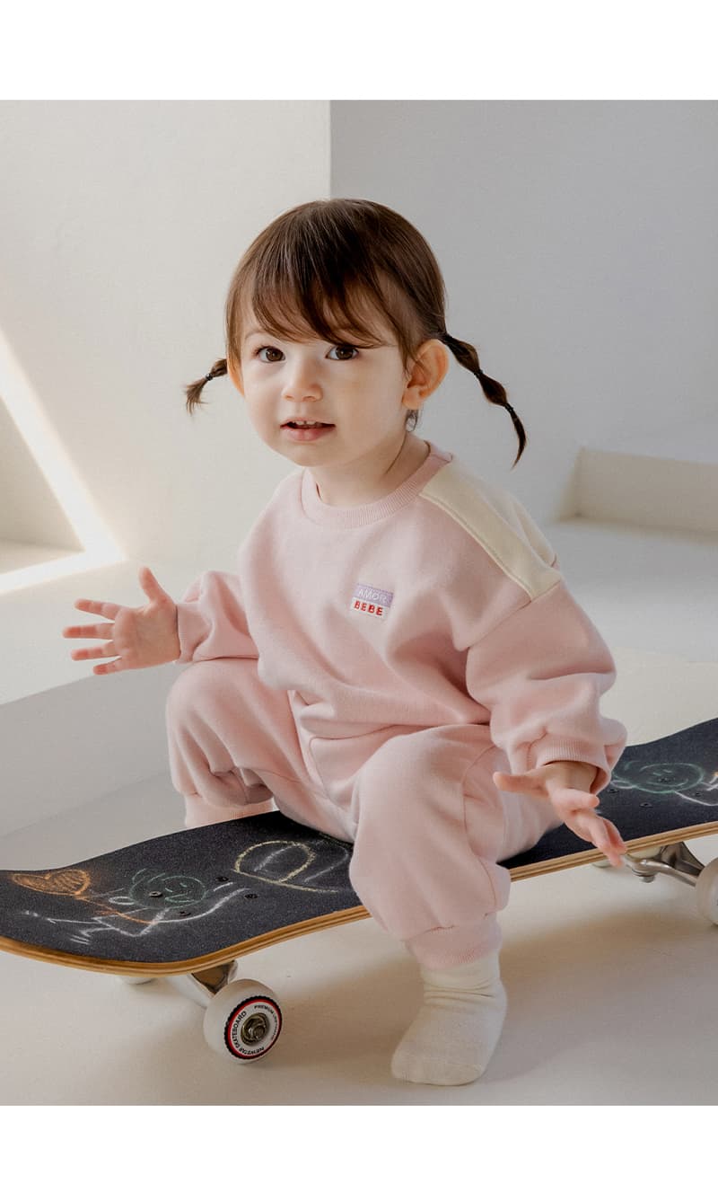 Kids Clara - Korean Baby Fashion - #babyoninstagram - Riella Fleece Baby Set-up - 4