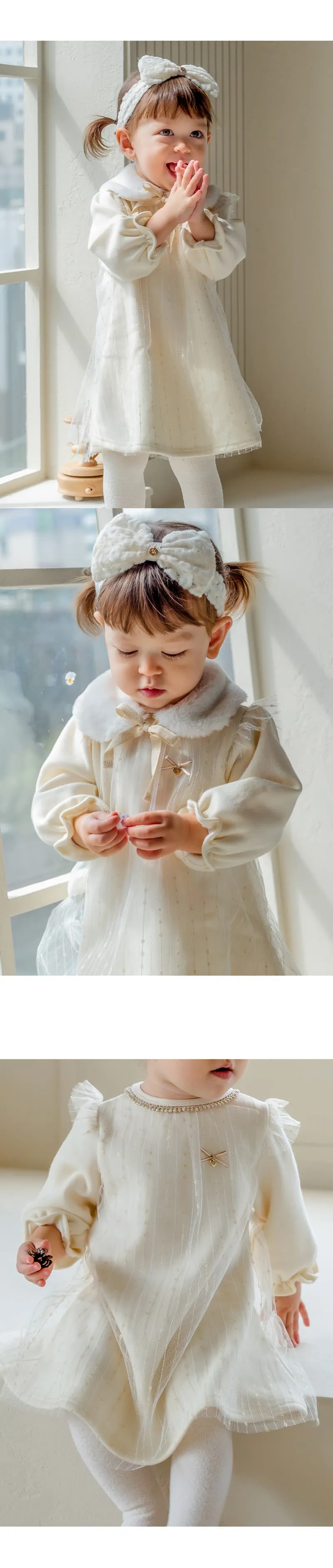 Kids Clara - Korean Baby Fashion - #babyoutfit - Darling Baby Dress - 4