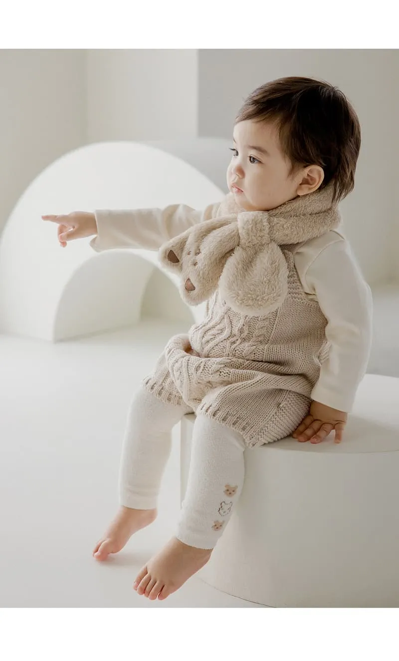 Kids Clara - Korean Baby Fashion - #babyootd - Quay Winter Baby Leggings (set of 5) - 4