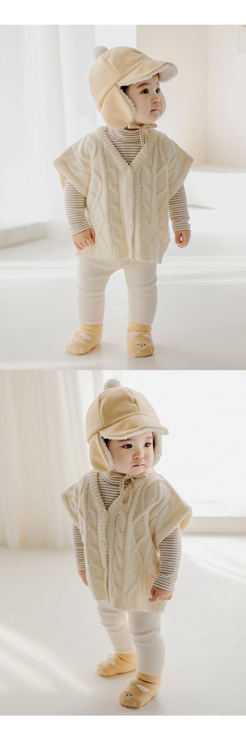 Kids Clara - Korean Baby Fashion - #babyoutfit - Omar Winter Baby Overshoes (set of 5) - 2