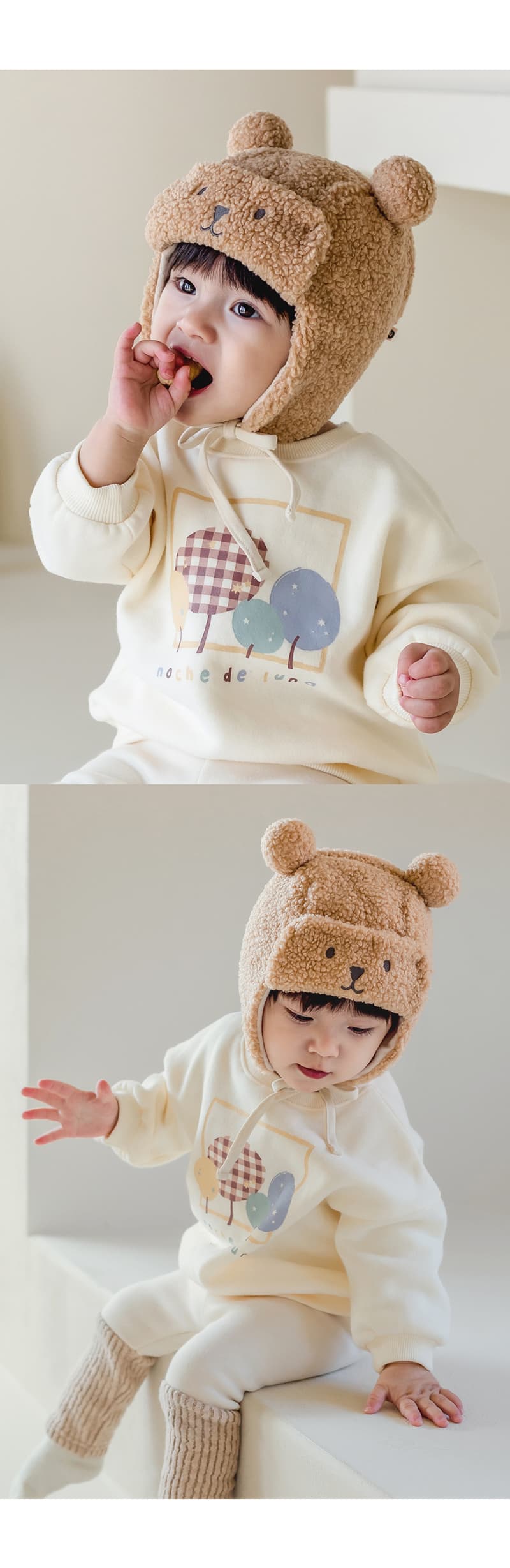 Kids Clara - Korean Baby Fashion - #babyootd - Bonny Winter Pilot - 4