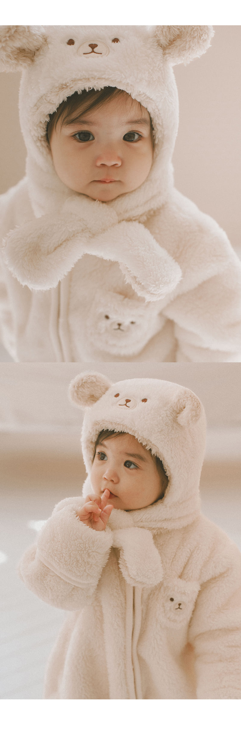 Kids Clara - Korean Baby Fashion - #babyoutfit - Acer Baby Balaclava - 2