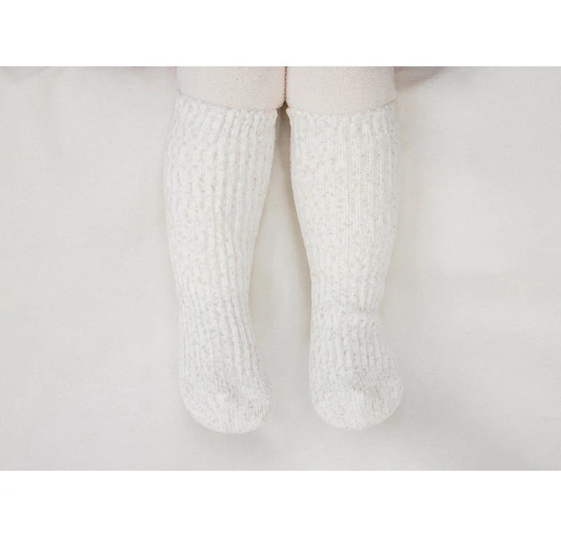 Kids Clara - Korean Baby Fashion - #babyoutfit - Wayne Winter Baby Knee Socks - 3