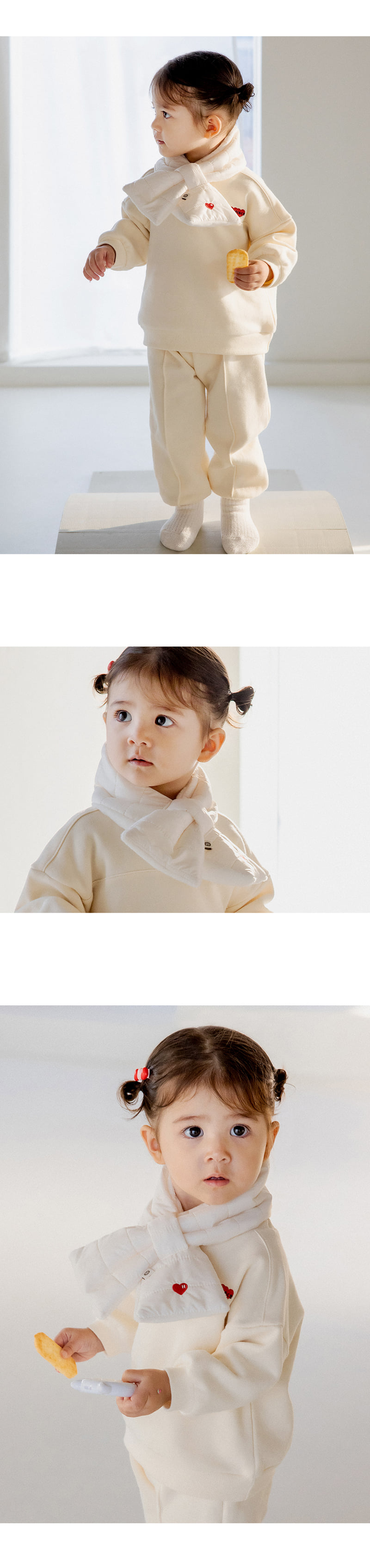 Kids Clara - Korean Baby Fashion - #babyoutfit - Karin Padded Snow Baby Neki - 2