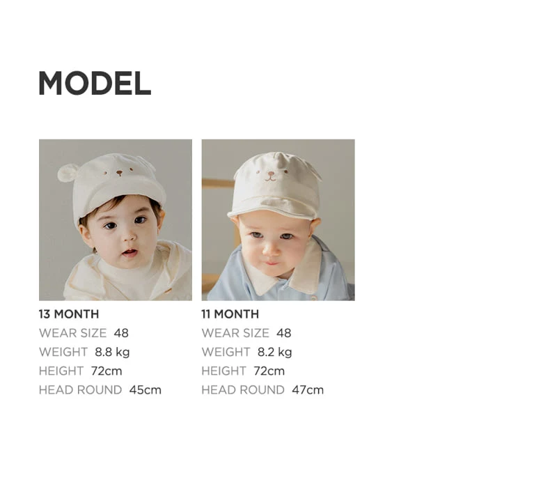 Kids Clara - Korean Baby Fashion - #babywear - Gide Baby Wire Cap - 10