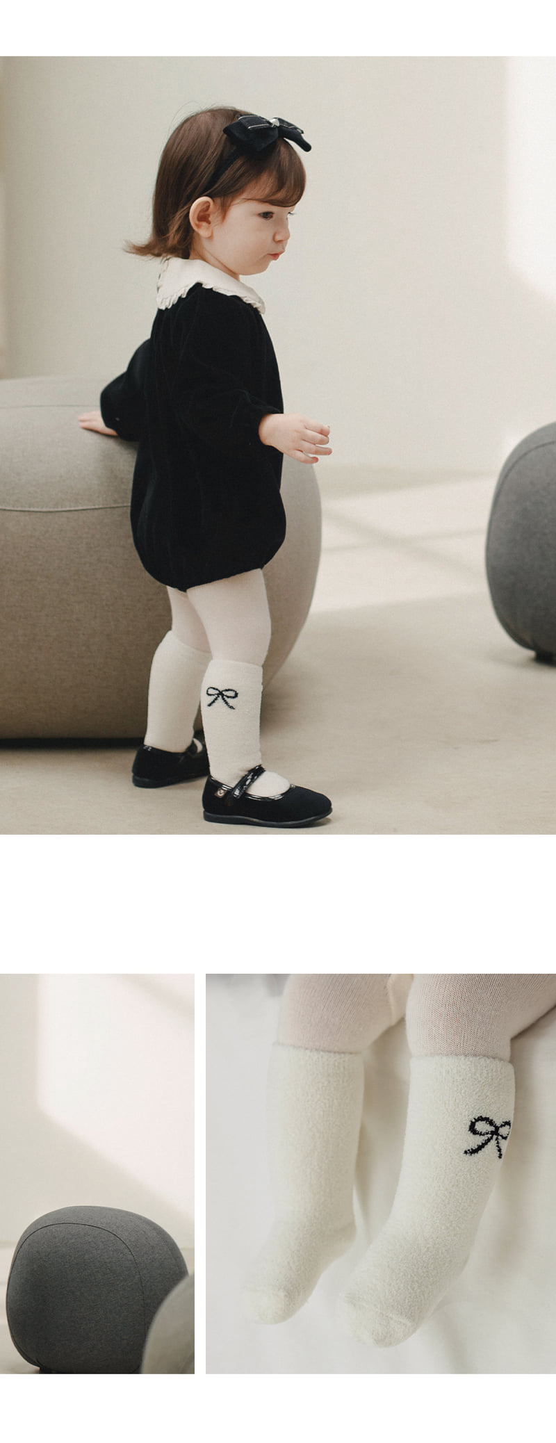 Kids Clara - Korean Baby Fashion - #babywear - Camila Winter Baby Knee Socks (set of 5) - 2