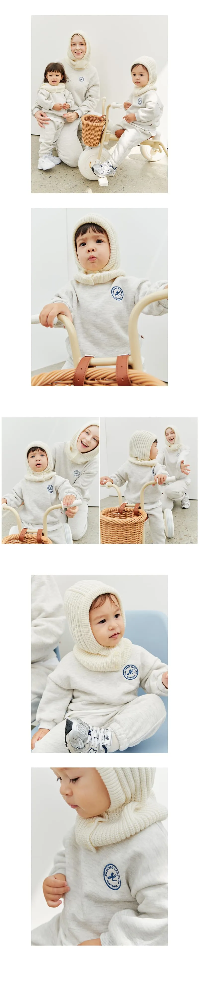 Kids Clara - Korean Baby Fashion - #babywear - Bonnie Fleece Baby Set - 6