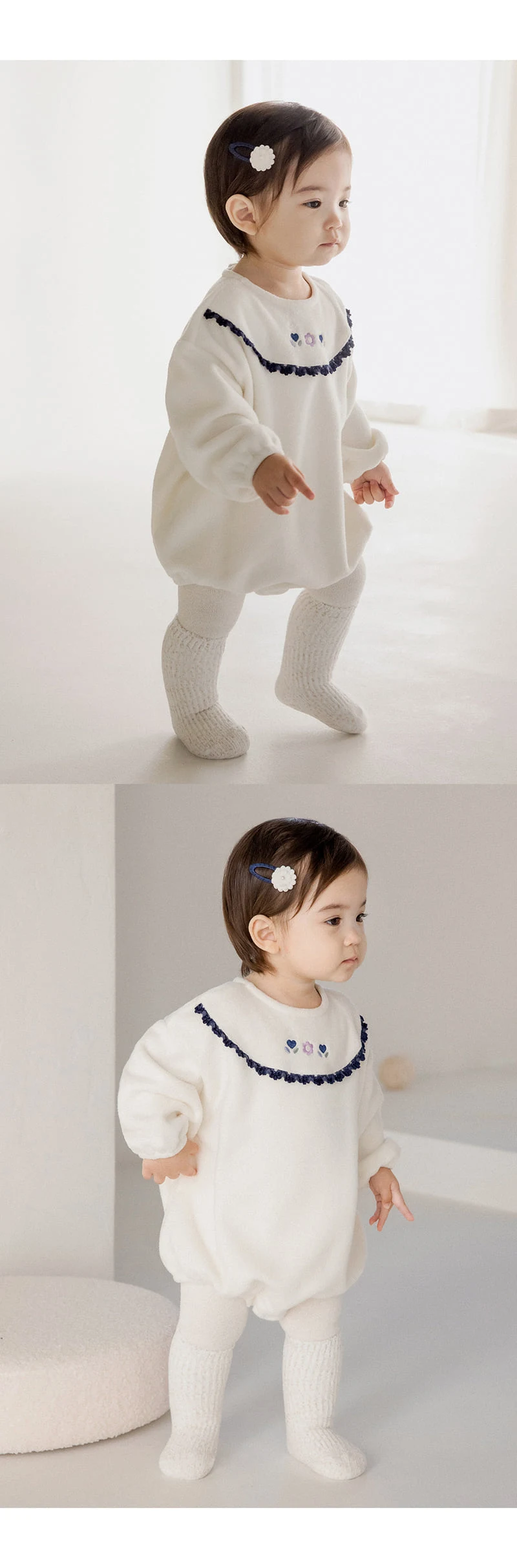 Kids Clara - Korean Baby Fashion - #babyoutfit - Wayne Winter Baby Knee Socks - 4