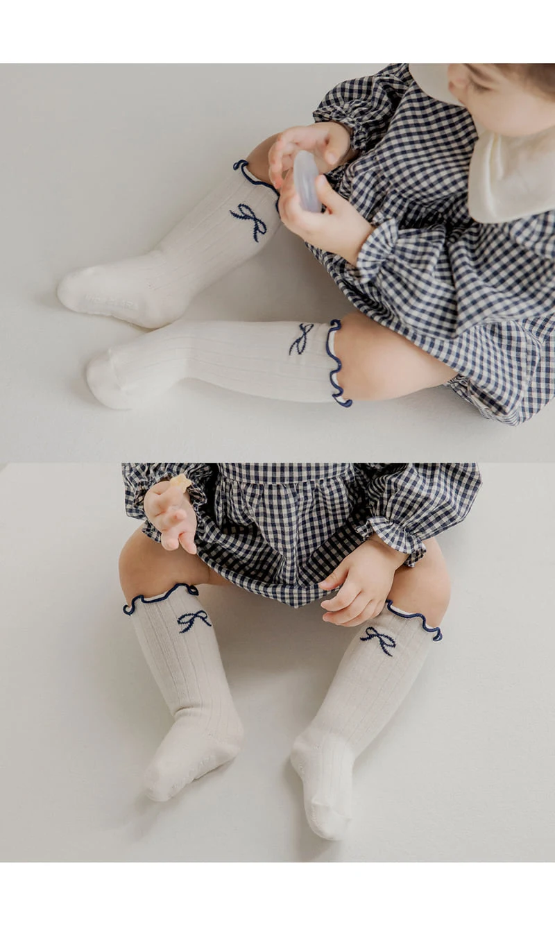 Kids Clara - Korean Baby Fashion - #babywear - Yurina Baby Knee Socks (set of 5) - 4