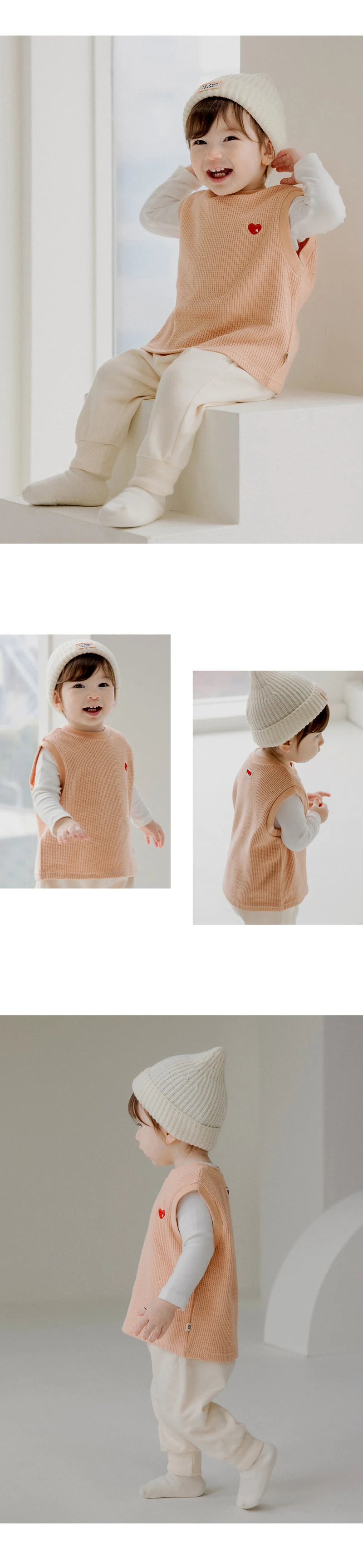 Kids Clara - Korean Baby Fashion - #onlinebabyboutique - Nigel Baby Vest - 5