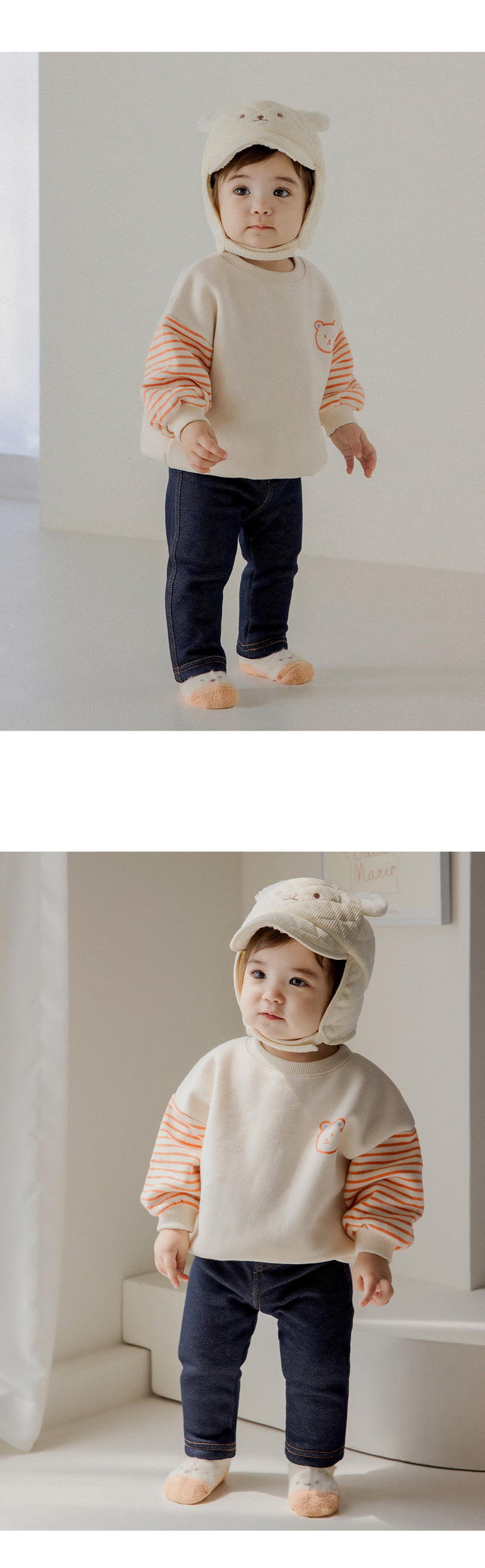 Kids Clara - Korean Baby Fashion - #onlinebabyboutique - Jude Winter Baby Rubbers (set of 5) - 2