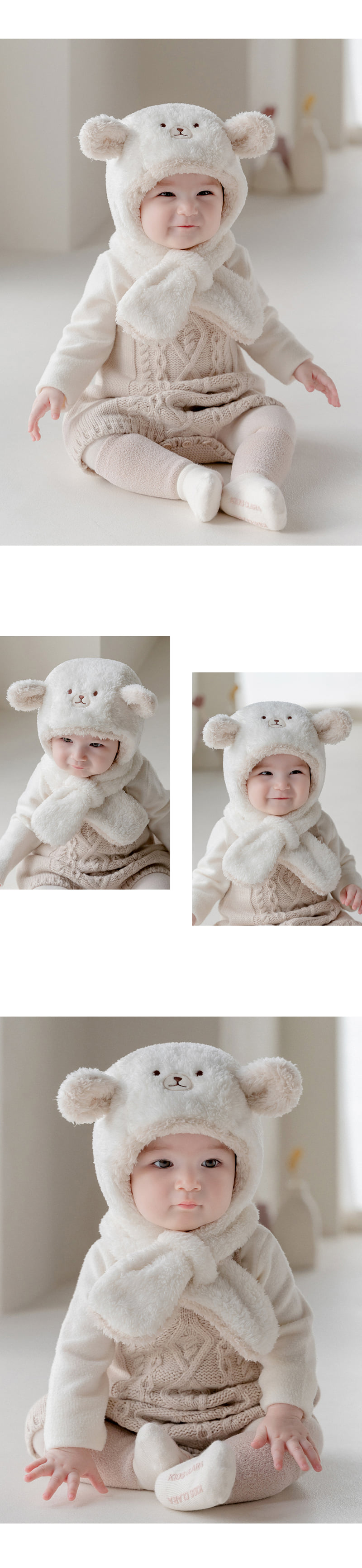 Kids Clara - Korean Baby Fashion - #babywear - Acer Baby Balaclava - 4