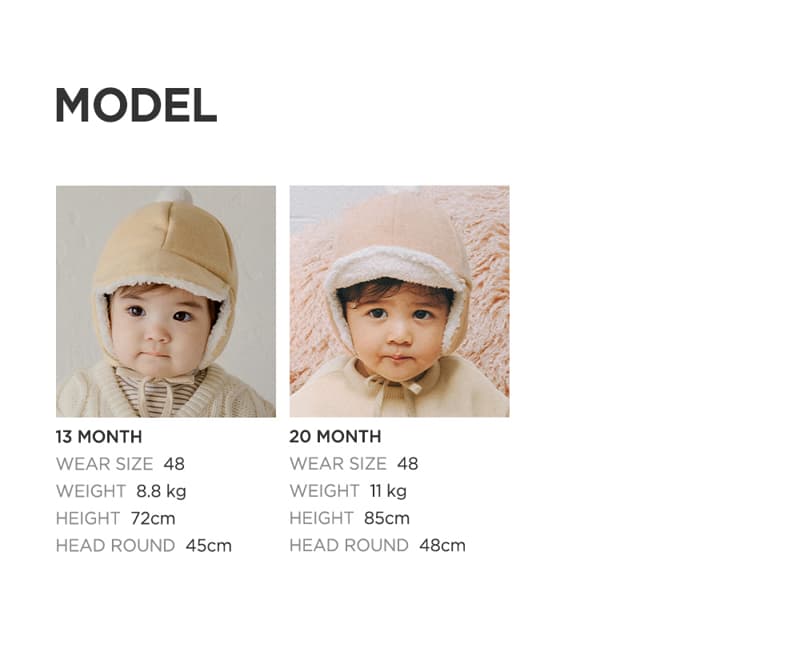 Kids Clara - Korean Baby Fashion - #onlinebabyshop - Matthew Winter Baby Cap - 10