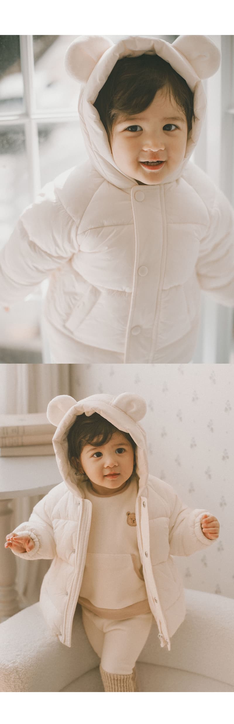 Kids Clara - Korean Baby Fashion - #onlinebabyshop - Andrew Vegan Baby Padded Jumper - 5