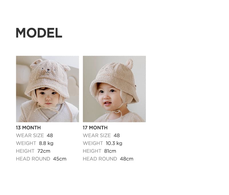 Kids Clara - Korean Baby Fashion - #smilingbaby - Estelle Winter Baby Bucket Hat - 10