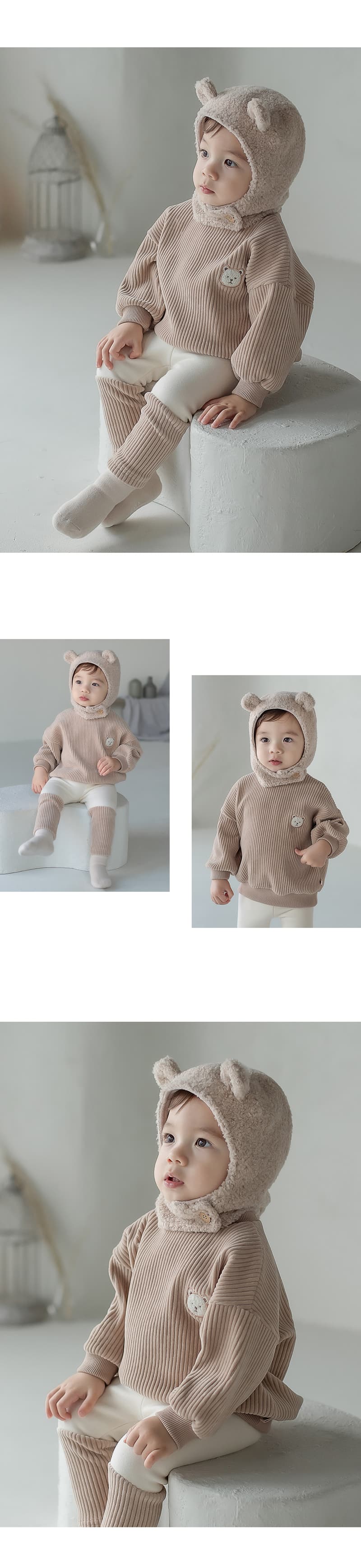 Kids Clara - Korean Baby Fashion - #smilingbaby - Dudu Baby Top and Bottom - 8