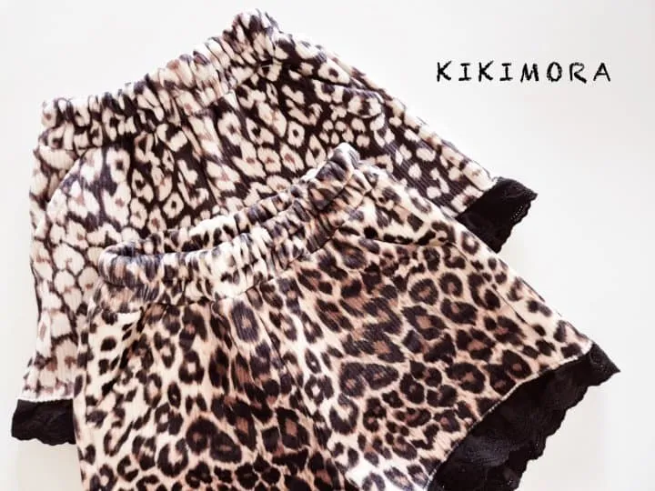 Kikimora - Korean Baby Fashion - #smilingbaby - Leopard Lace Shorts